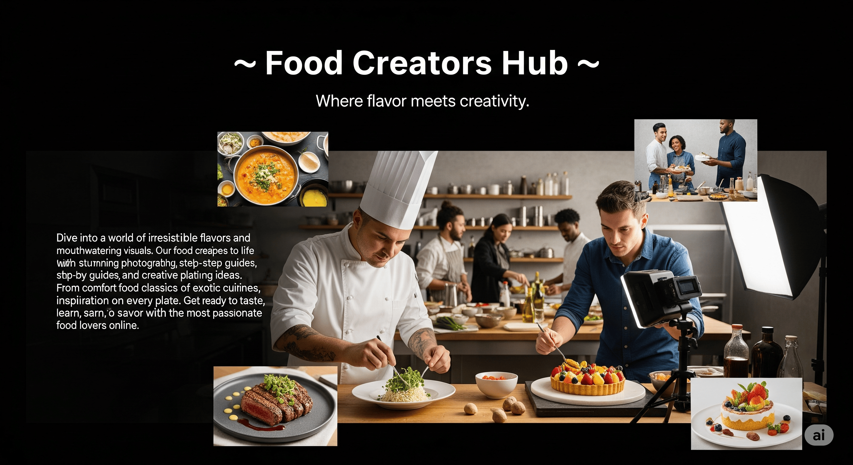Food Creators Banner